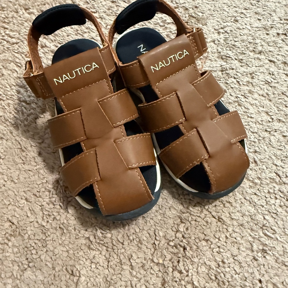 Nautica Brown Fisherman Sandals for Casual Summer Wear